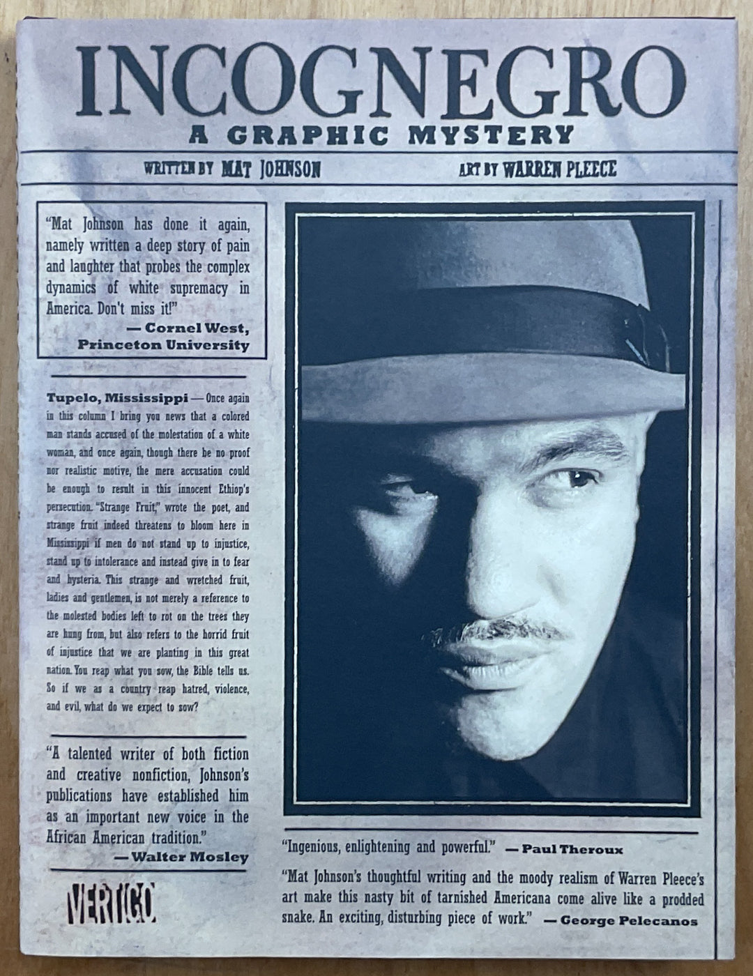 Incognegro (1st Printing)