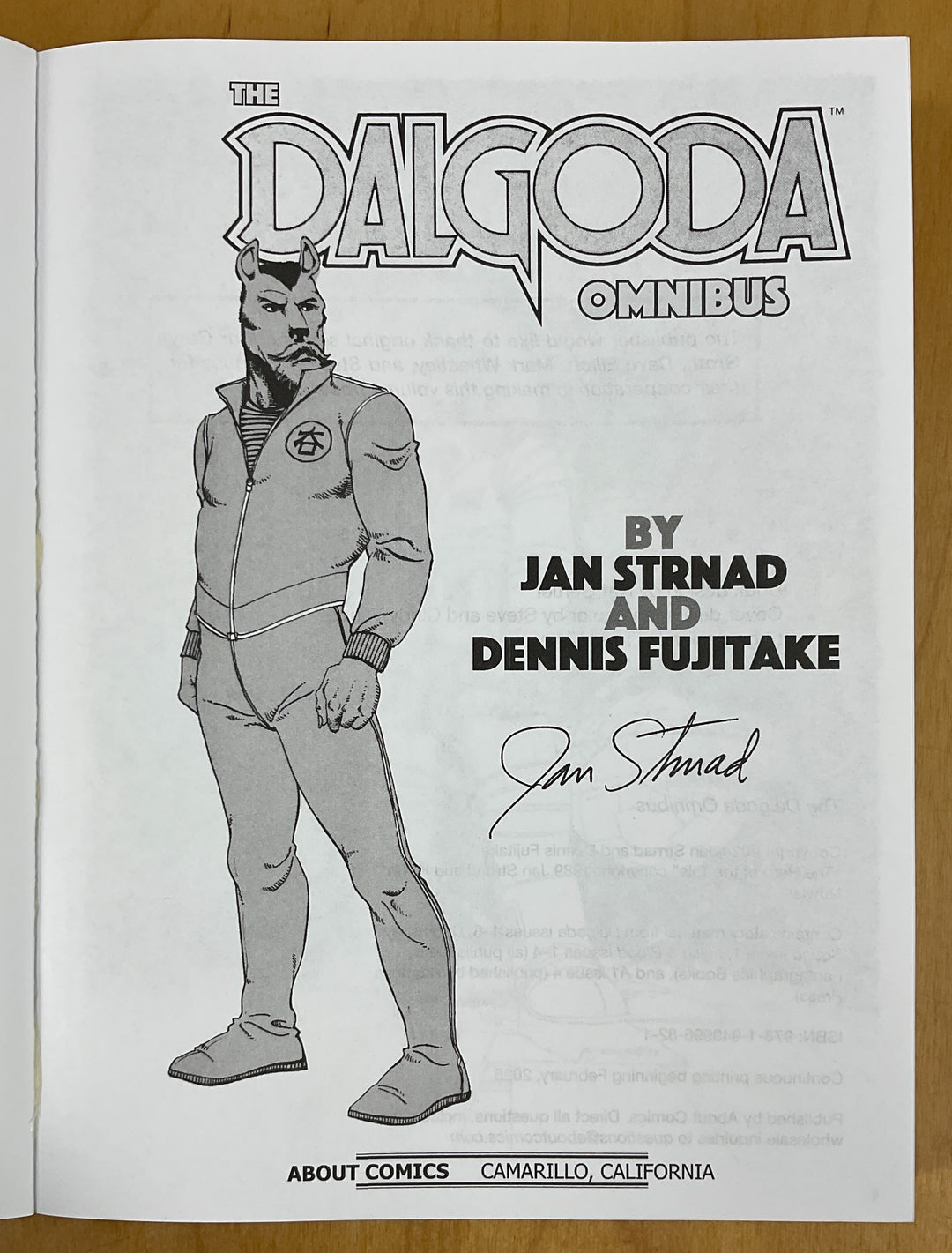 The Dalgoda Omnibus - Signed by Jan Strnad