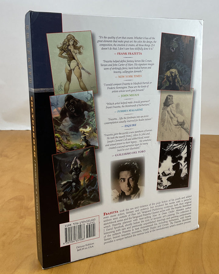 The Frazetta Sketchbook - Deluxe Slipcased Edition