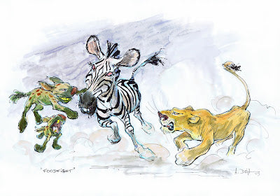 A Different Stripe: Andreas Deja's Animal Sketchbook
