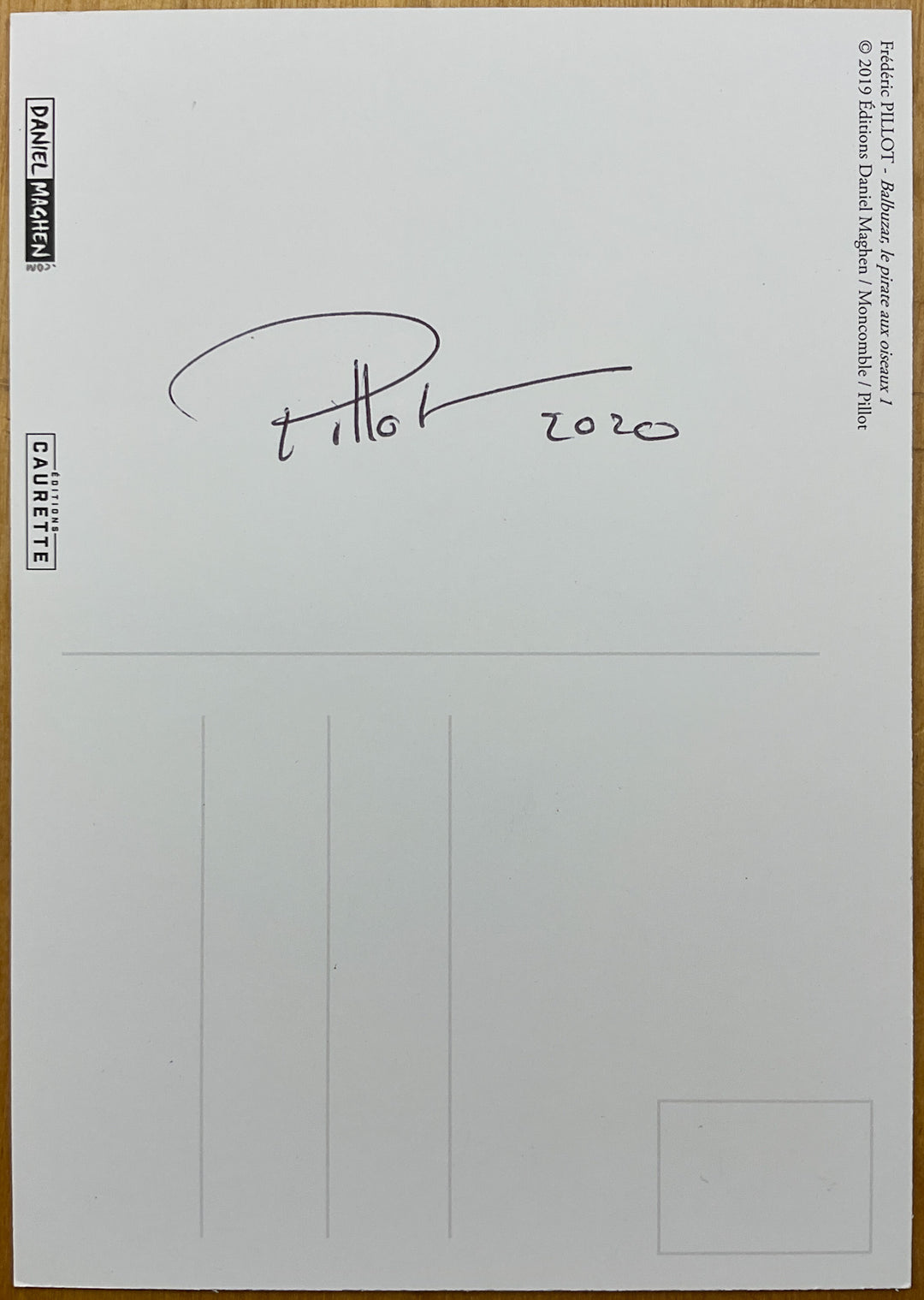 Balbuzar (in English) Special Edition with a Signed Print