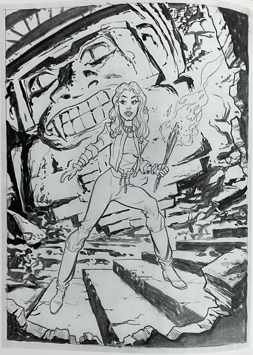 Bret Blevins' Sketchbook #1 - Signed