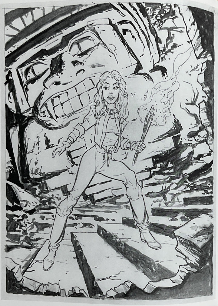 Bret Blevins' Sketchbook #1 - Signed