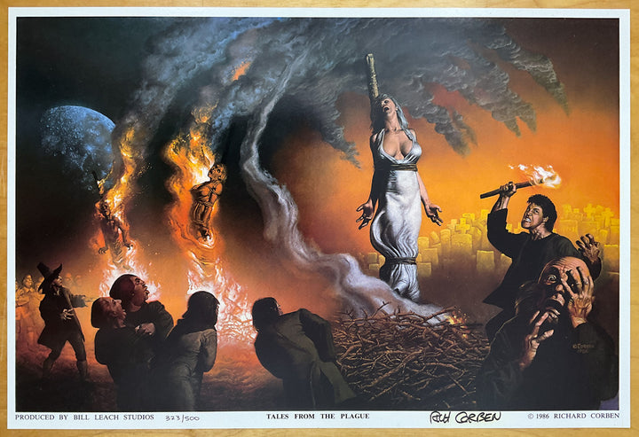 Tales from the Plague - Signed & Numbered Book & Print Set