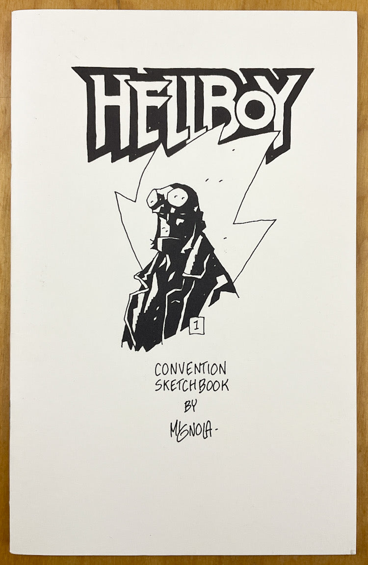 Hellboy Convention Sketchbook - Signed & Numbered