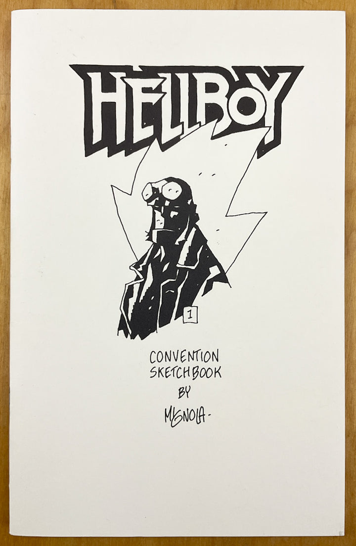 Hellboy Convention Sketchbook - Signed & Numbered