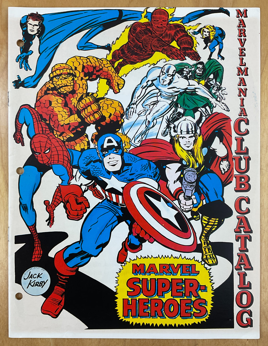 Marvelmania Club Catalog (1969)