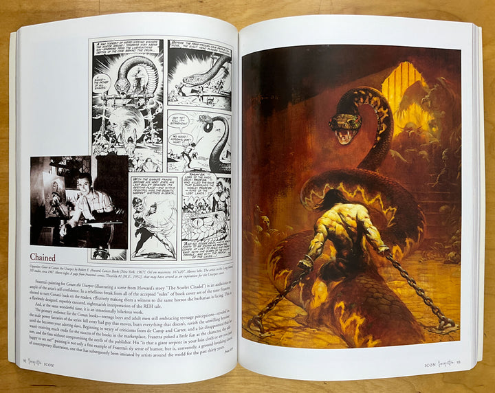 Icon: A Retrospective by Frank Frazetta - Expanded Paperback Edition