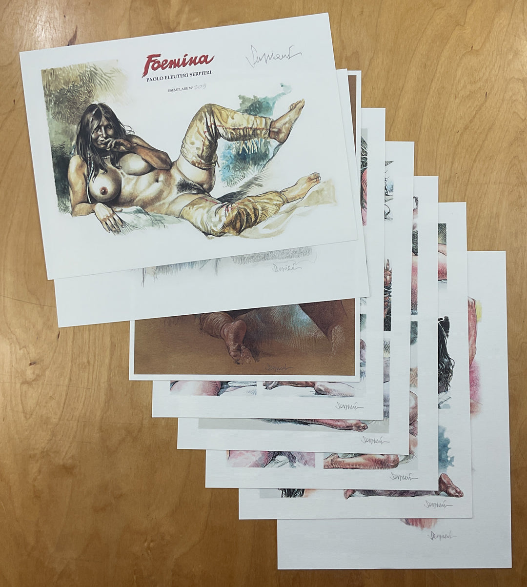 Serpieri: Foemina - Signed & Numbered Deluxe Edition