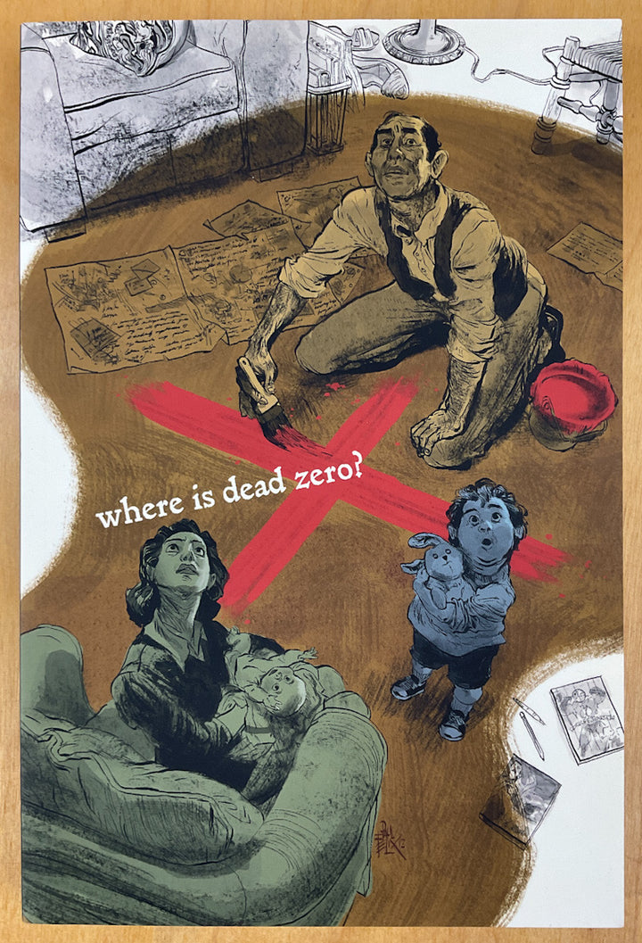 Where is Dead Zero? - Signed by 9 contributors