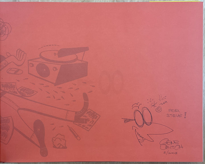 The Cat on the Hot Thin Groove - Signed with a Drawing