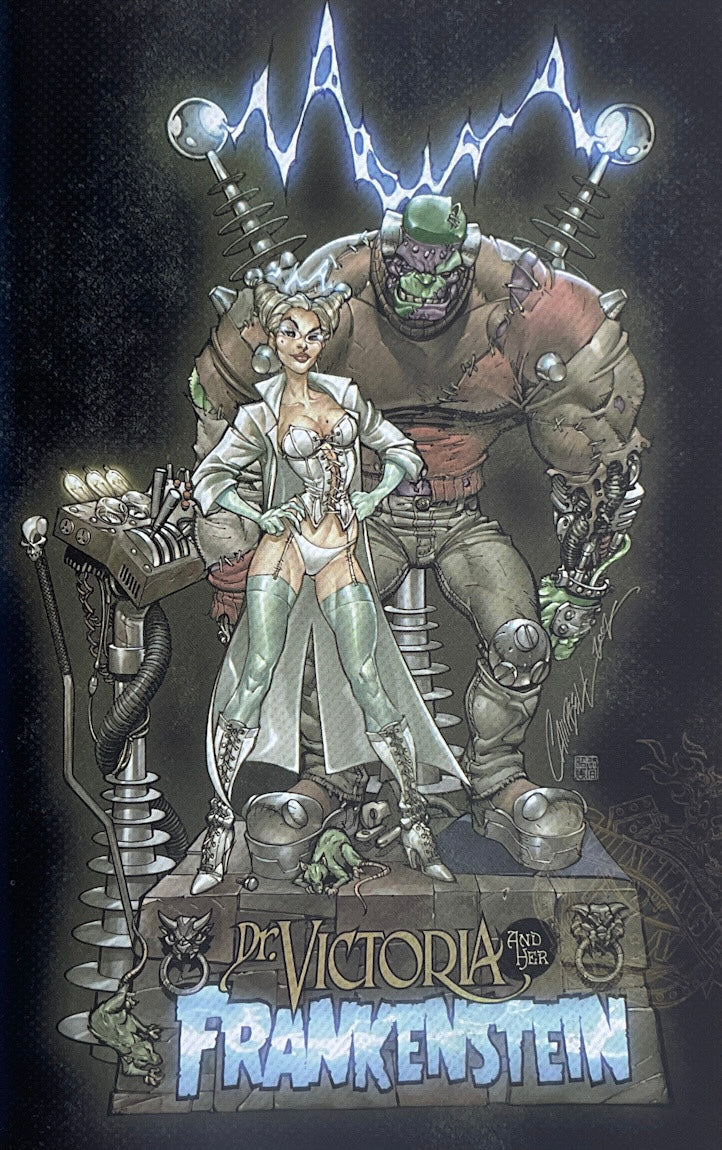 J. Scott Campbell's Vintage Tin Sketchbook - Signed