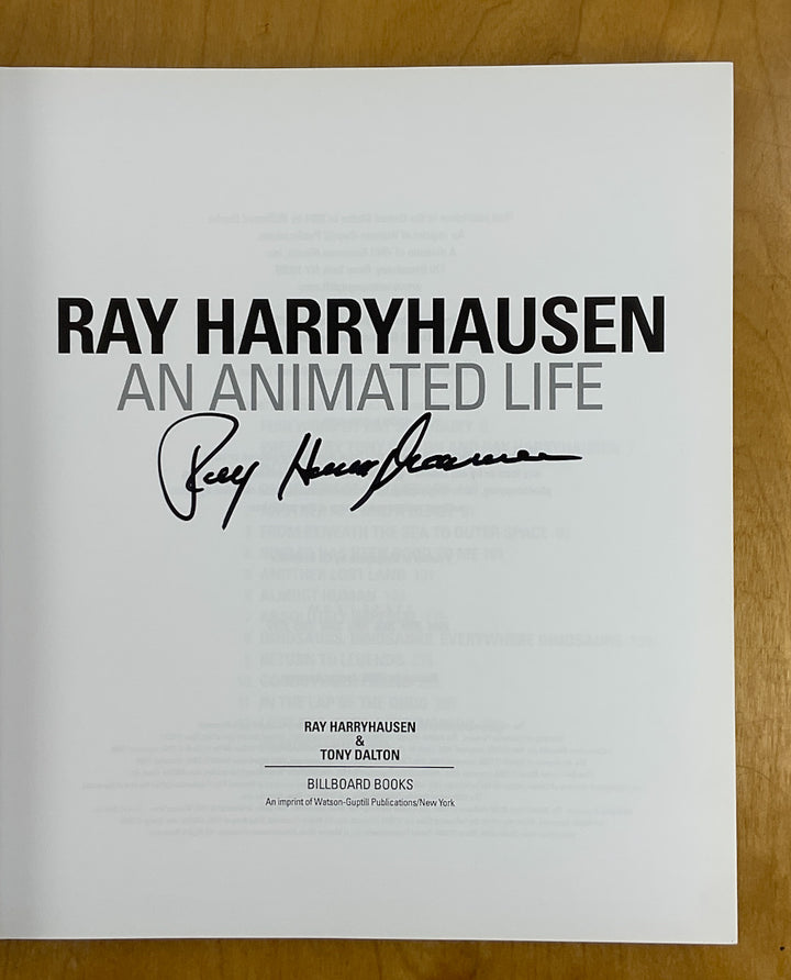 Ray Harryhausen: An Animated Life - Signed