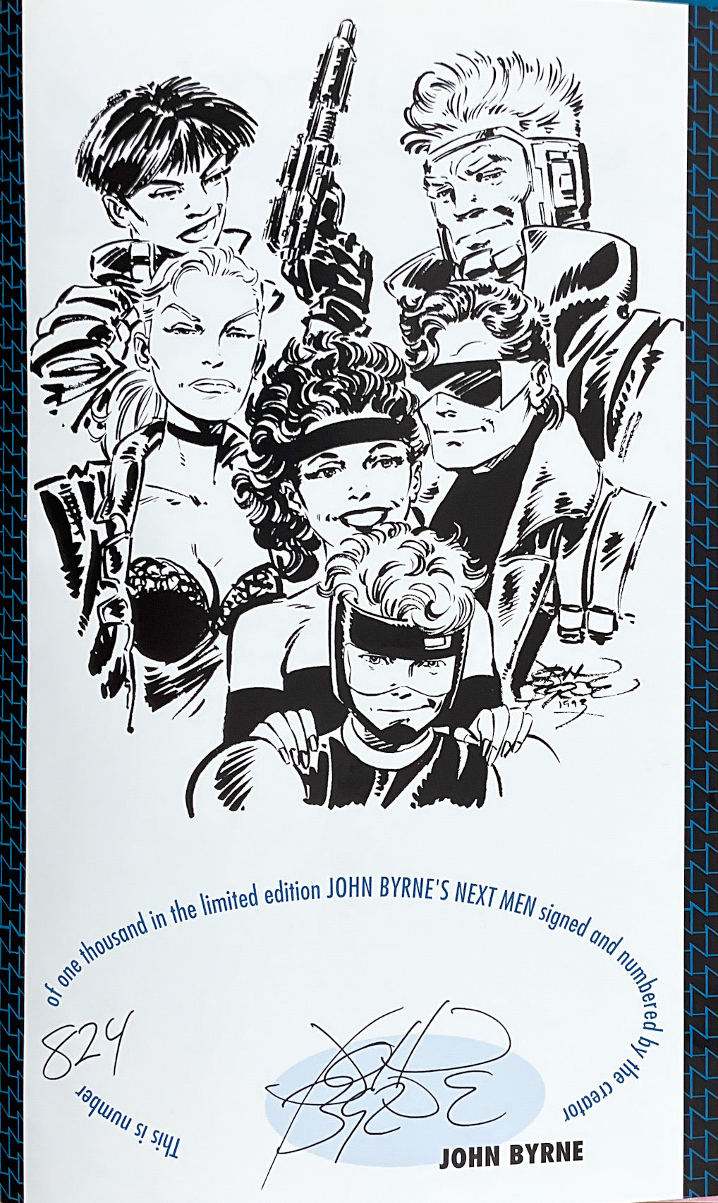 John Byrne's Next Men, Book One - Signed & Numbered Hardcover