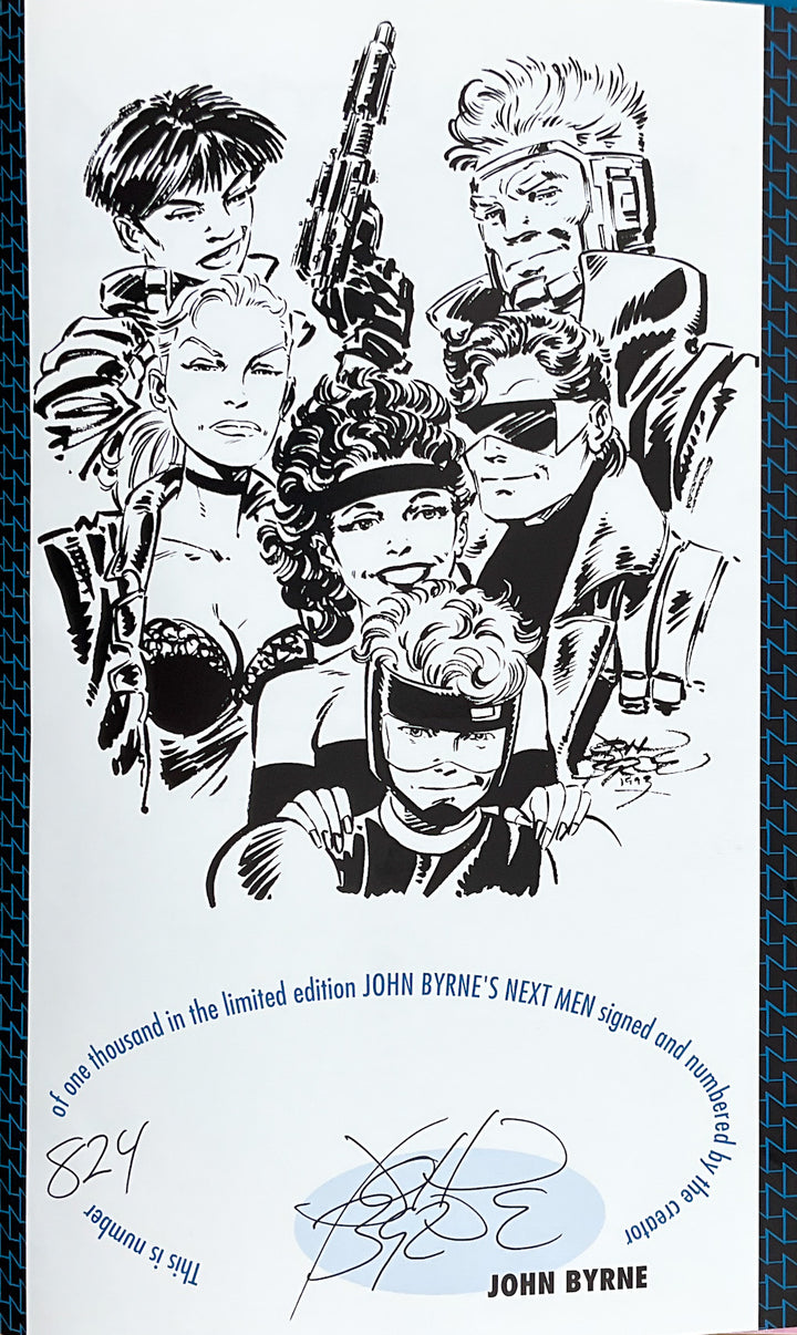 John Byrne's Next Men, Book One - Signed & Numbered Hardcover