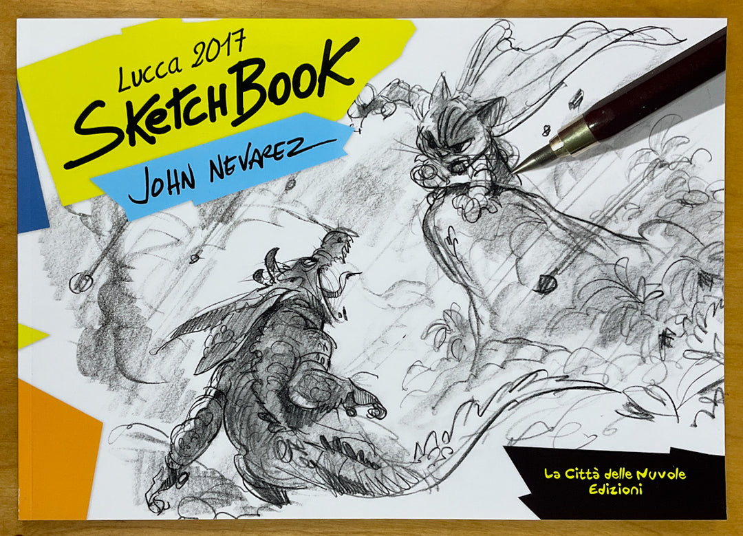 John Nevarez Lucca 2017 Sketch Book (Very Fine)