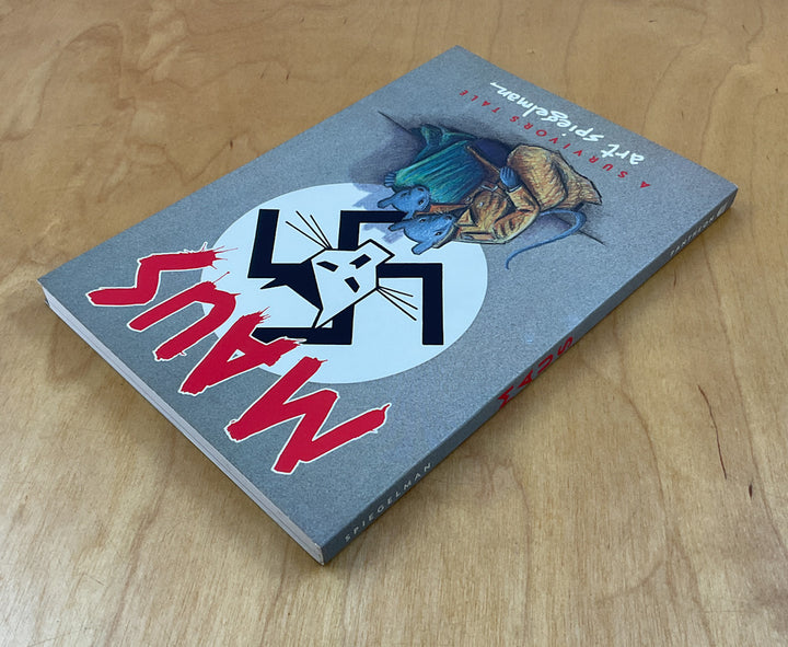 Maus (1986) Pristine First Printing Inscribed with a Drawing