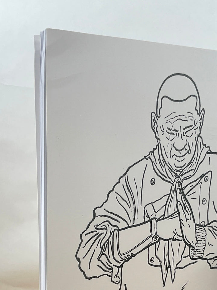 Shaolin Cowboy: Staying A.I.Live #1-2 Oversize B&W Edition- Signed - Very Good