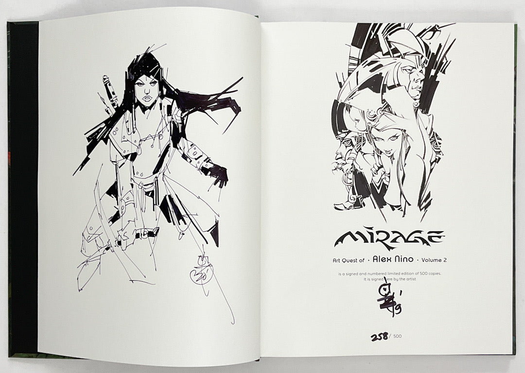 Mirage: Art Quest of Alex Nino, Vol. 2 - Signed with a Full-Page Drawing