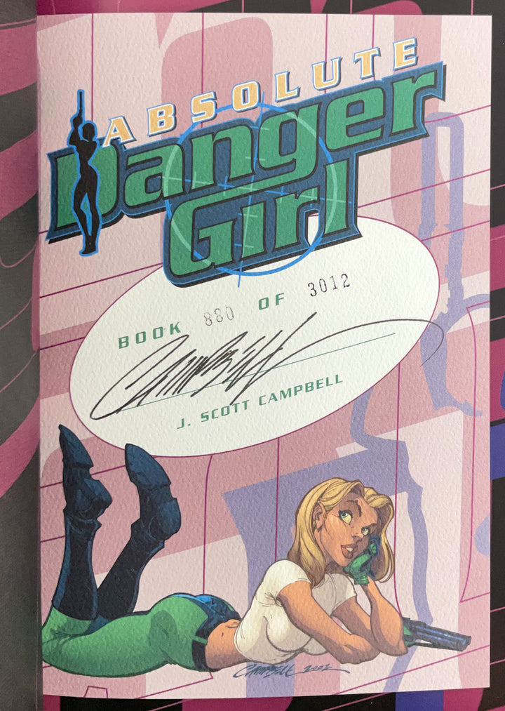 Absolute Danger Girl - Signed & Numbered