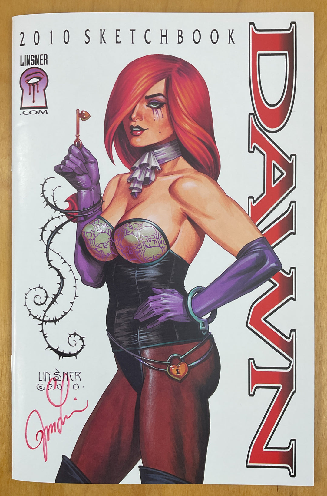 Dawn 2010 Sketchbook - Signed