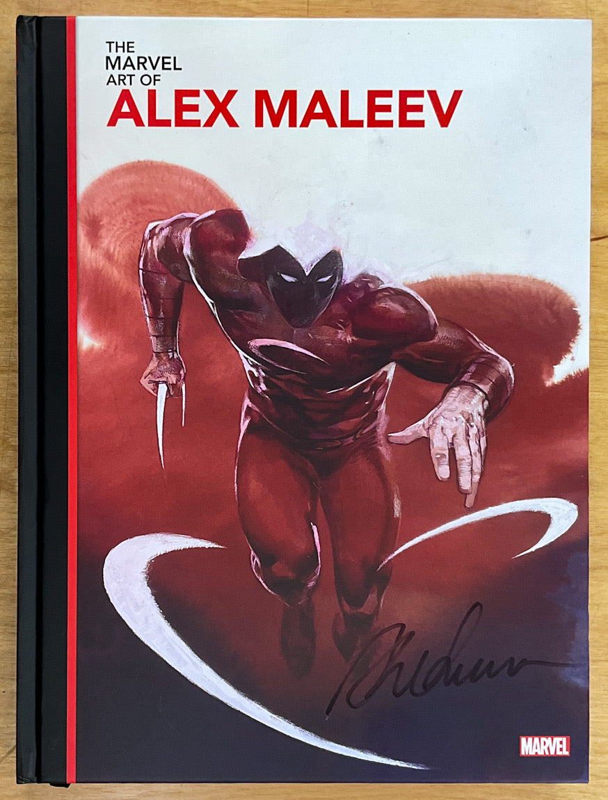 The Marvel Art of Alex Maleev - Direct Market Edition - Signed