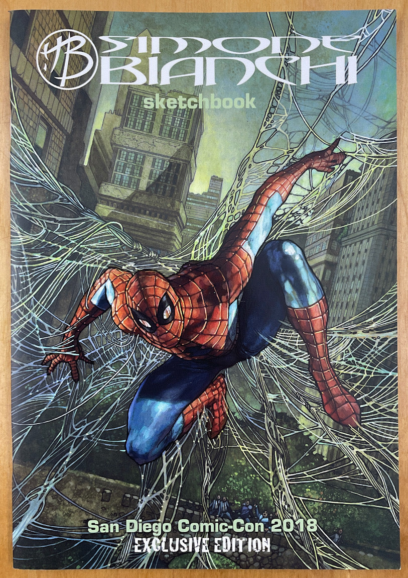 Simone Bianchi Sketchbook 2018: San Diego 2018 Exclusive Edition - Signed & Numbered