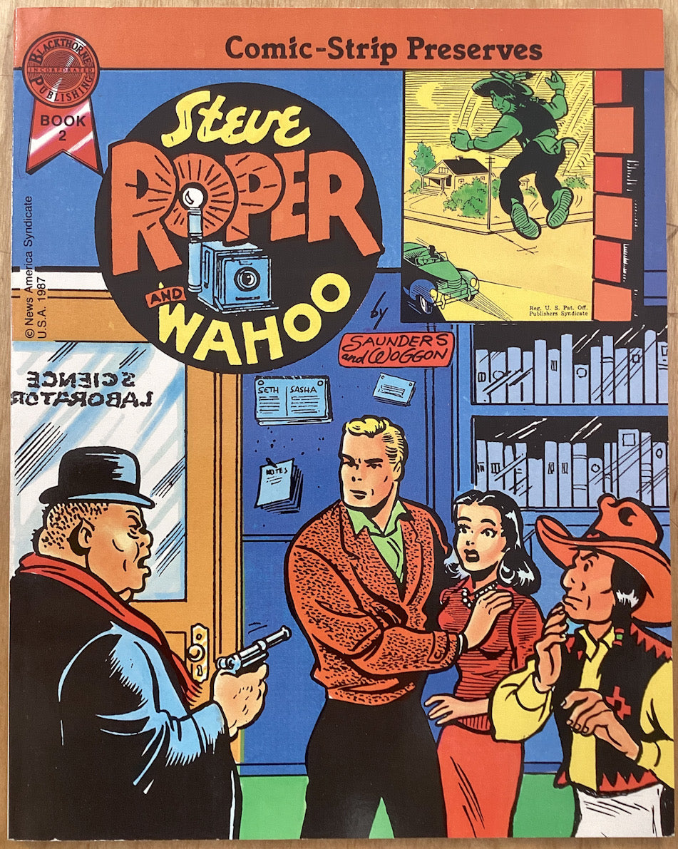 Steve Roper And Chief Wahoo Book 2 (Comic Strip Preserves)