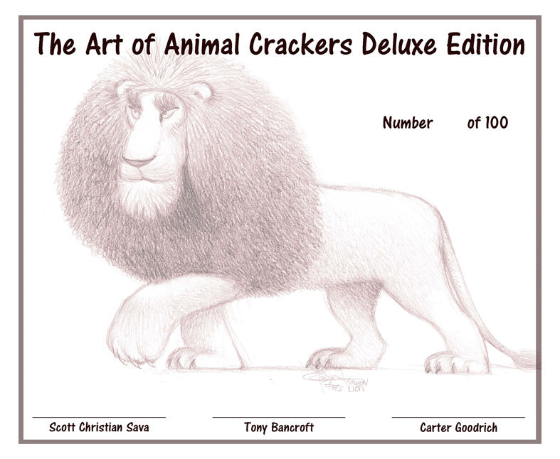 An example of the signed & numbered bookplate illustrated by Carter Goodrich