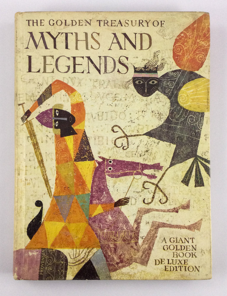 The Golden Treasury of Myths and Legends - A Giant Golden Book Deluxe Edition