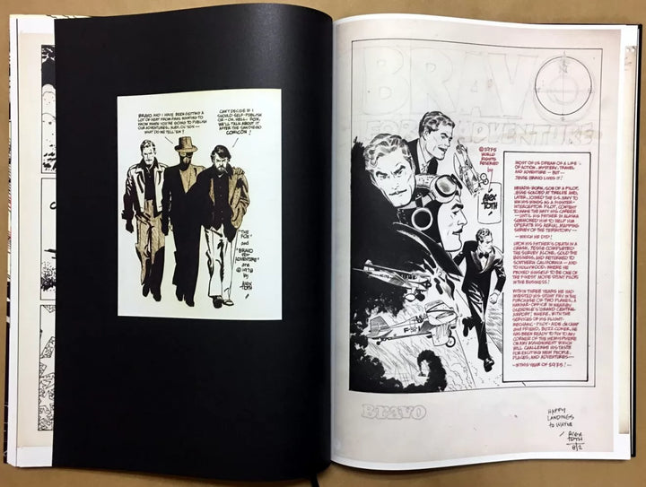 Alex Toth's Bravo for Adventure Artist's Edition