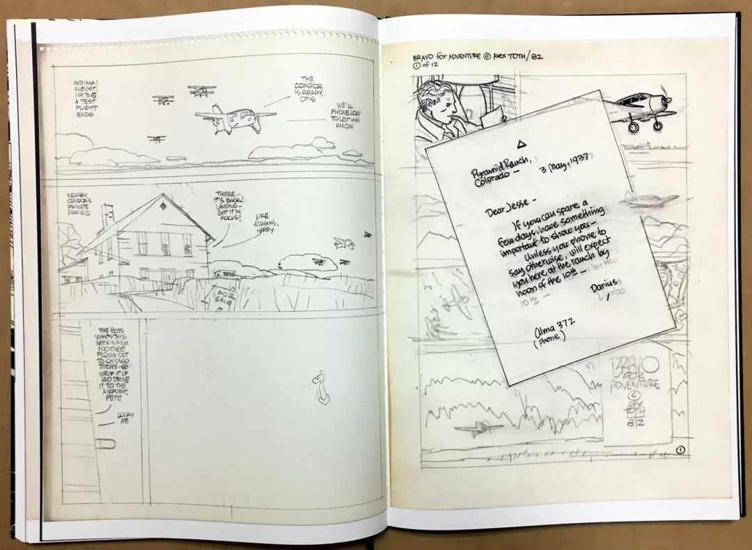 Alex Toth's Bravo for Adventure Artist's Edition