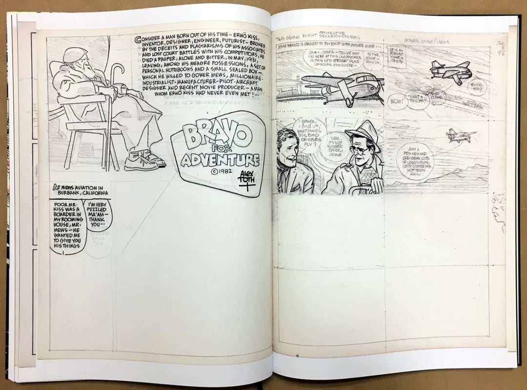 Alex Toth's Bravo for Adventure Artist's Edition