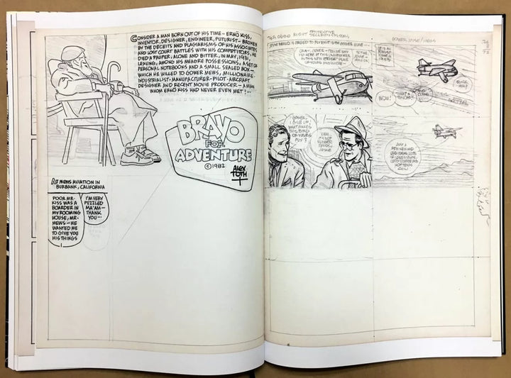 Alex Toth's Bravo for Adventure Artist's Edition