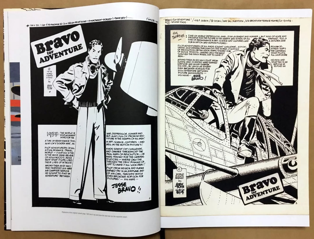 Alex Toth's Bravo for Adventure Artist's Edition