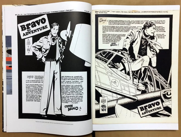 Alex Toth's Bravo for Adventure Artist's Edition
