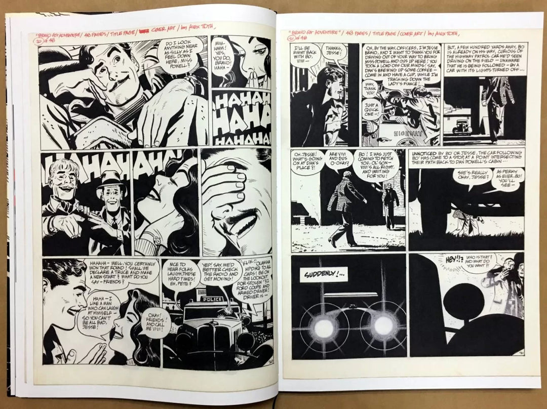 Alex Toth's Bravo for Adventure Artist's Edition
