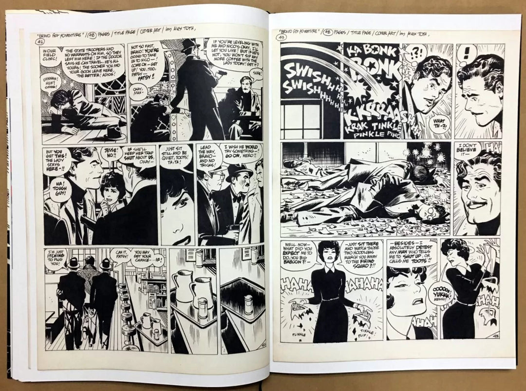 Alex Toth's Bravo for Adventure Artist's Edition