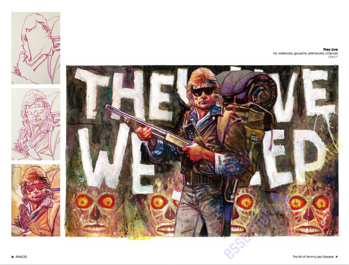 Analog: The Art of Tommy Lee Edwards - with an Original Painting