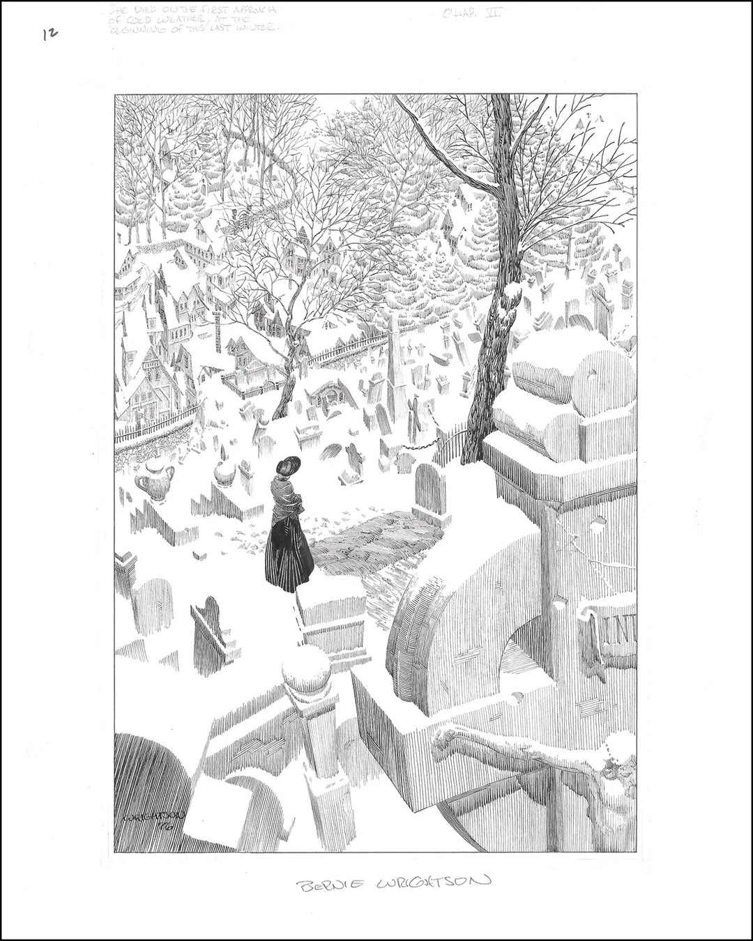 Frankenstein "She Died on the First Approach" Artist Edition - Limited Edition Print