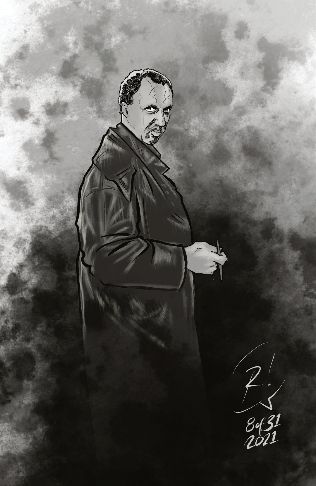 Richard Starkings Bladerunner Sketchbook