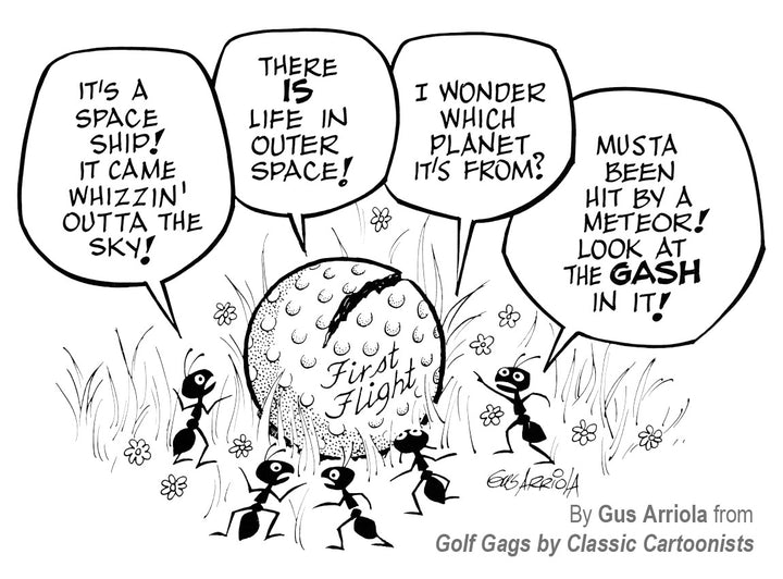 Great Golf Gags by Classic Cartoonists