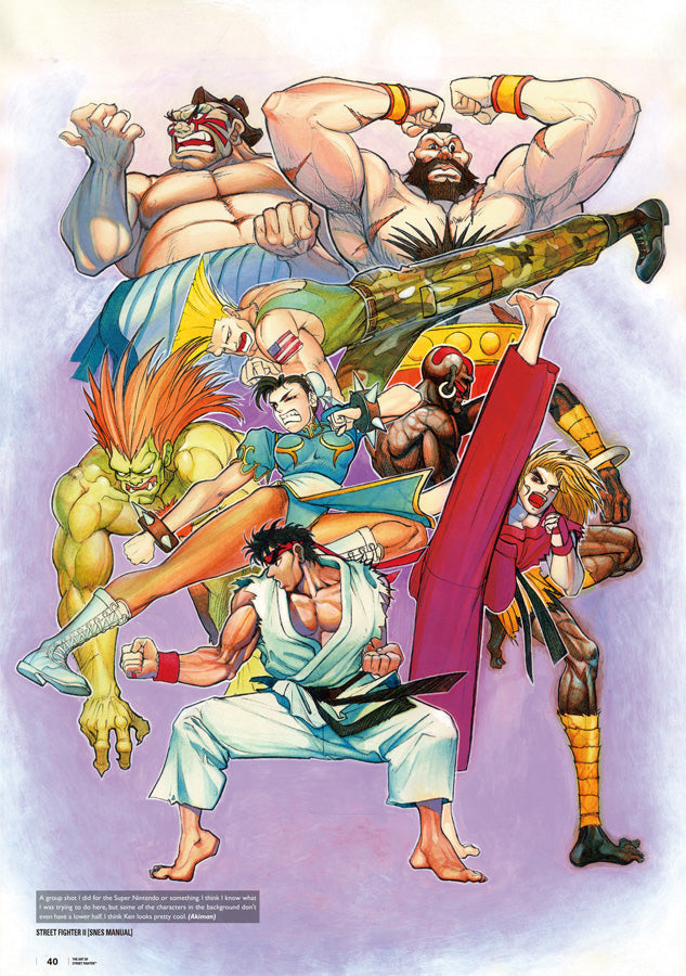 The Art of Street Fighter - Hardcover Edition