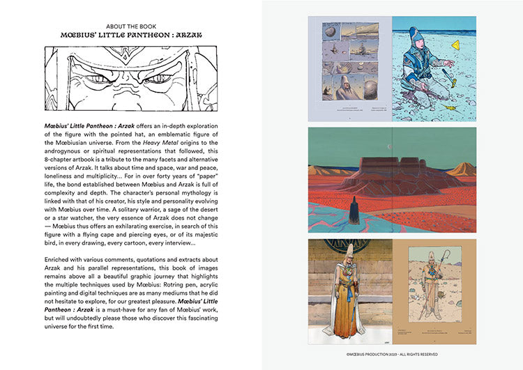 Moebius' Little Panthéon: Arzak – Stuart Ng Books