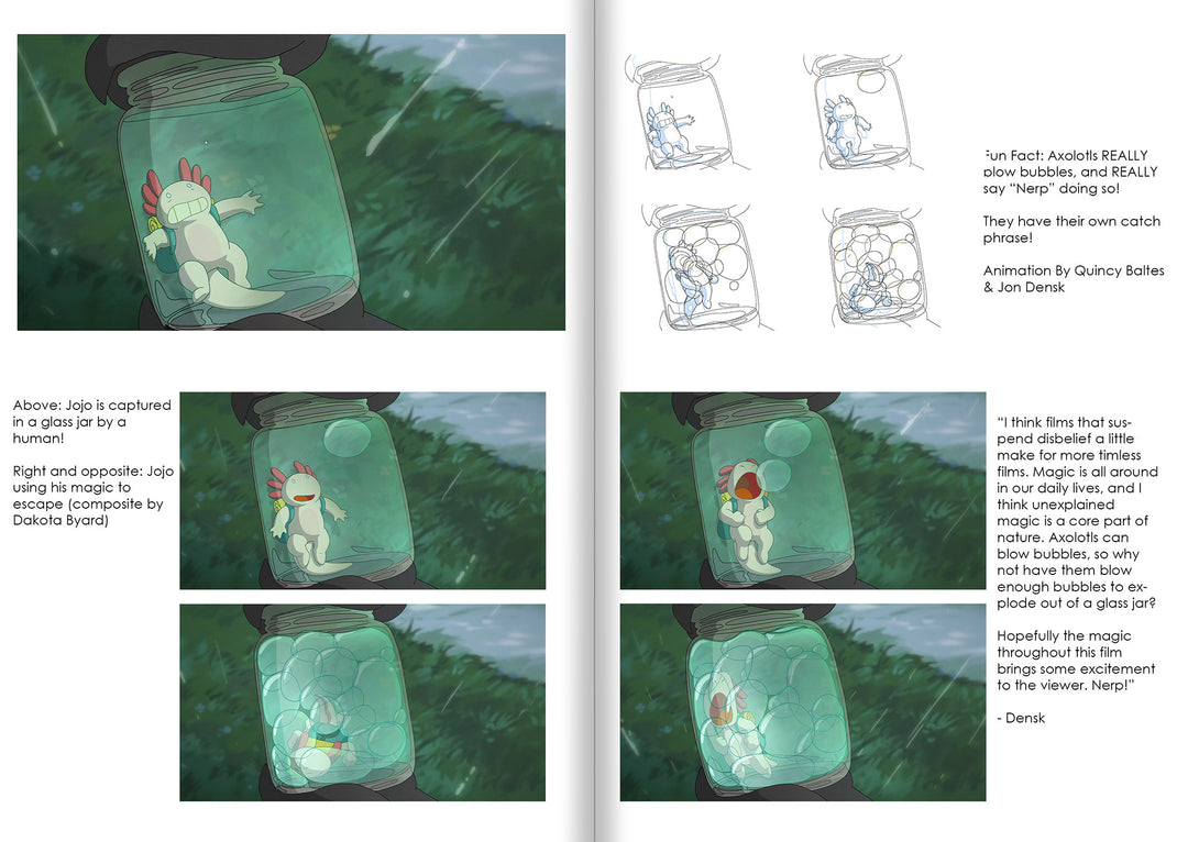 The Art of Axolodyssey - Signed with a Drawing