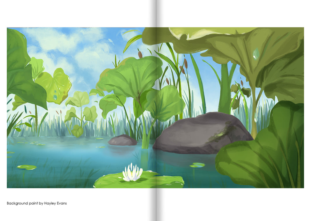 The Art of Axolodyssey - Signed with a Drawing