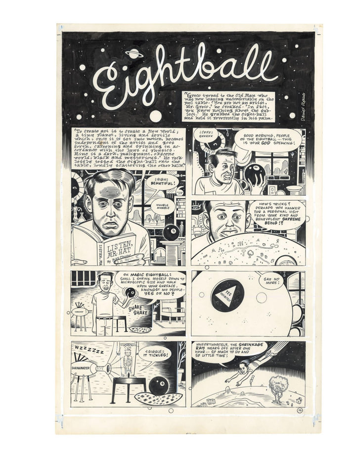 The Art of Daniel Clowes: Modern Cartoonist
