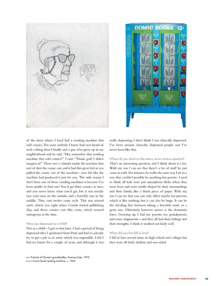 The Art of Daniel Clowes: Modern Cartoonist