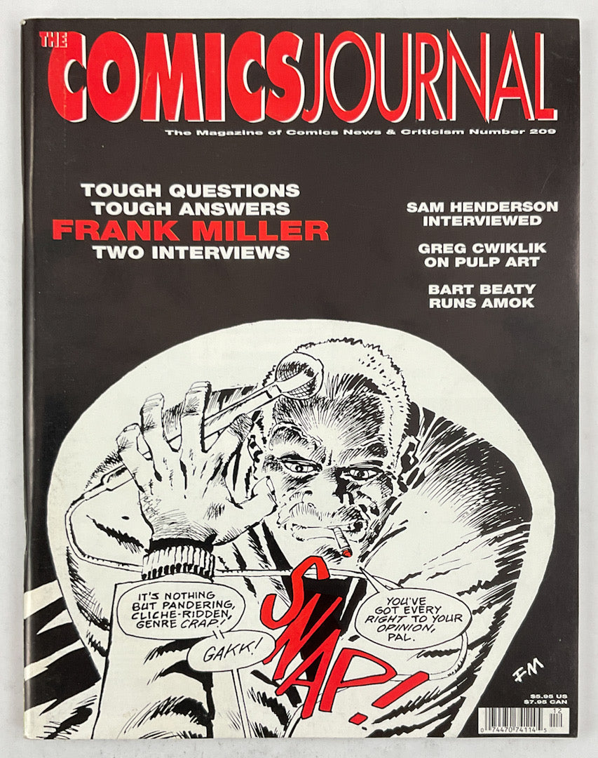 The Comics Journal #209 - Frank Miller Interview