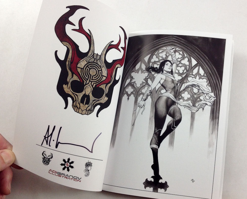 Adi Granov Illustration 5 - Signed – Stuart Ng Books